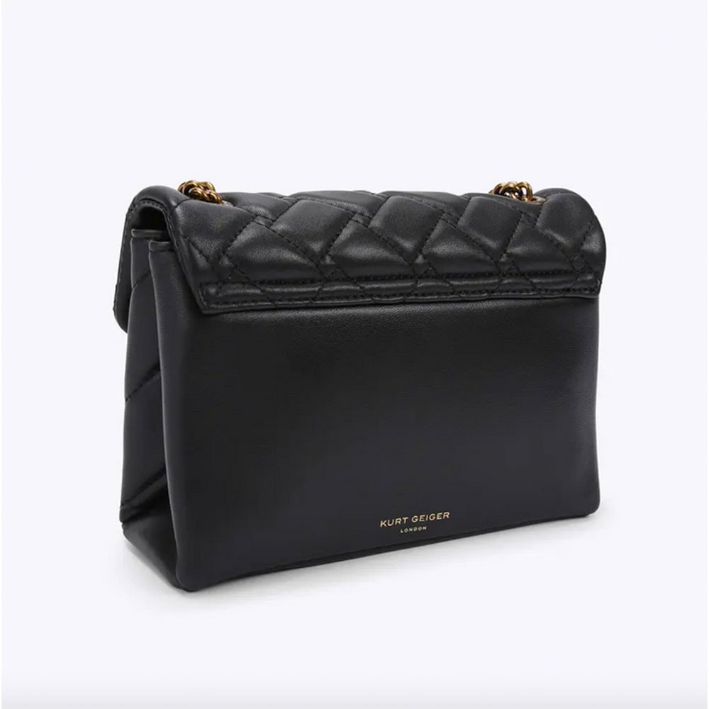 Bolso bandolera ojos Kurt Geiger Md Kensington Bag Eye Negro foto 3