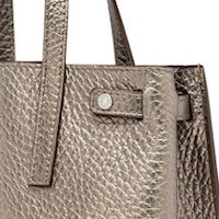 Bolso Tote Gianni Chiarini Metallic Oro - Elegancia y Estilo foto 6