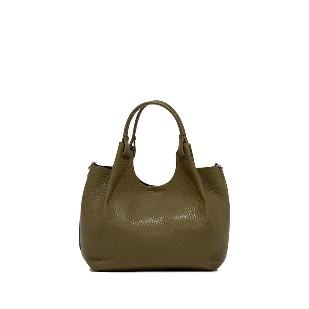 Bolso Gianni Chiarini Modelo Dua Verde Oliva - Estilo y Funcionalidad foto 3