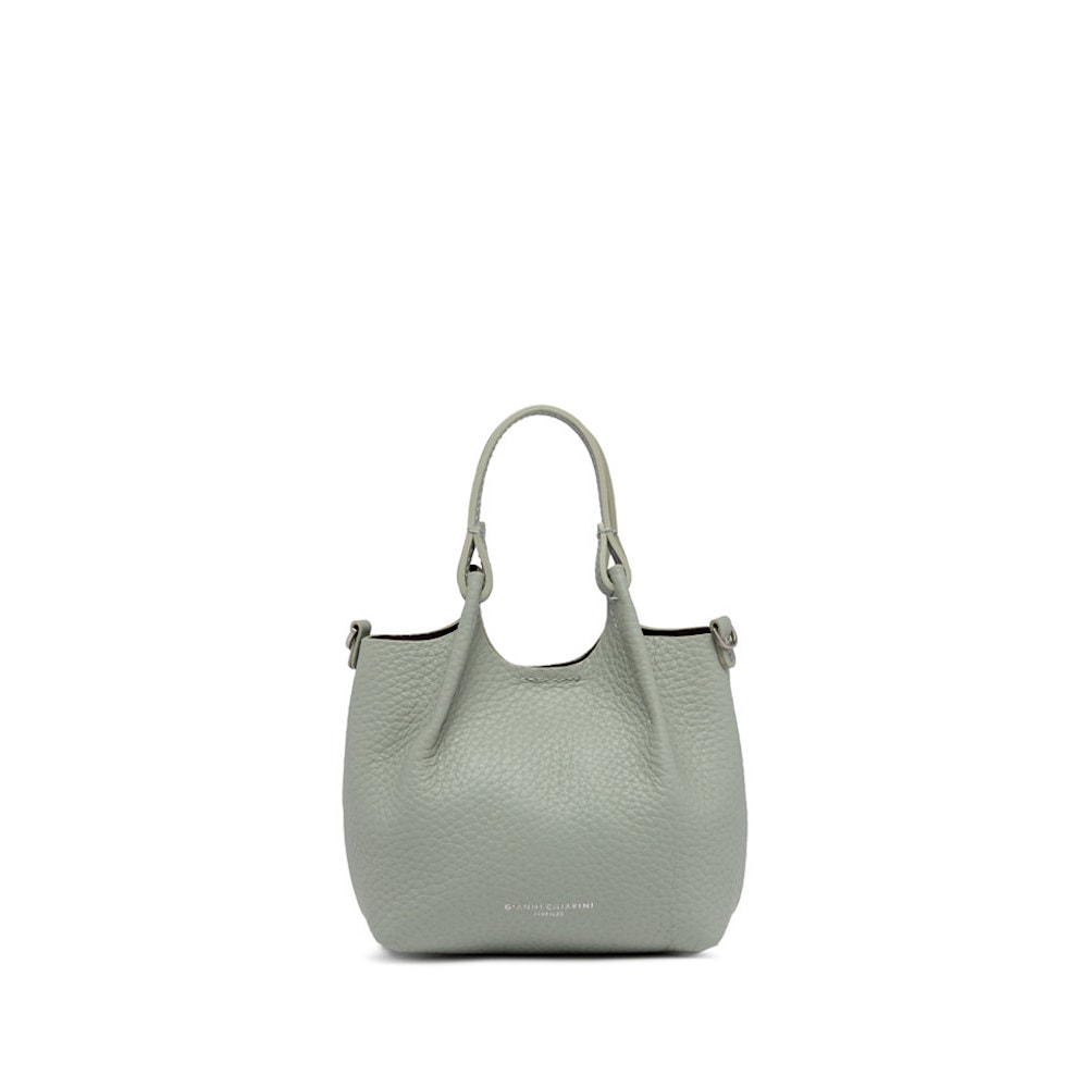 Bolso Gianni Chiarini Dua Mini Gris - Elegancia y Funcionalidad foto 2