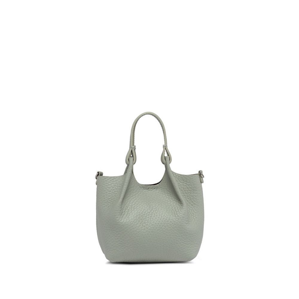 Bolso Gianni Chiarini Dua Mini Gris - Elegancia y Funcionalidad foto 3