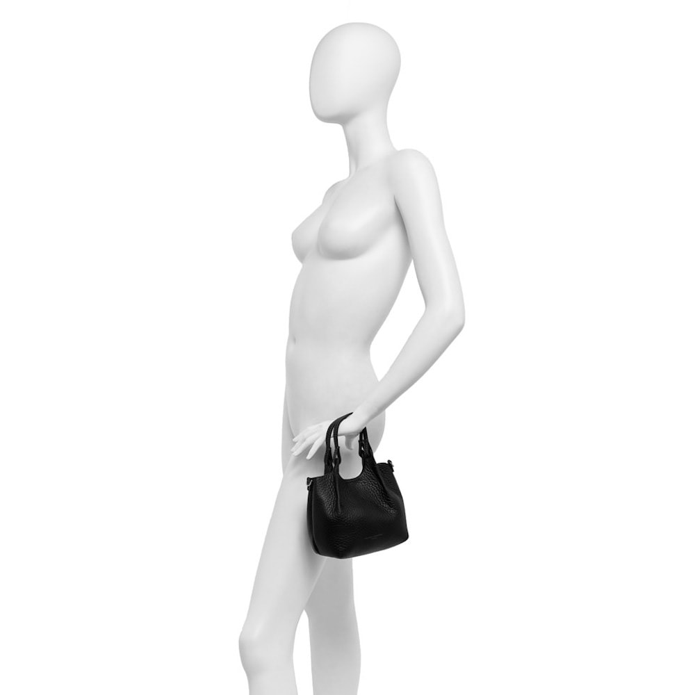 Bolso Gianni Chiarini Dua Mini Gris - Elegancia y Funcionalidad foto 4