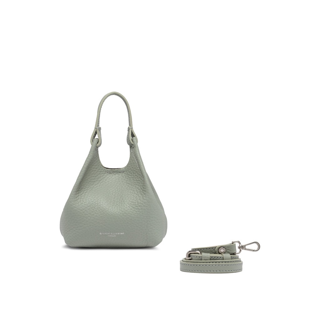 Bolso Gianni Chiarini Dua Mini Gris - Elegancia y Funcionalidad foto 5