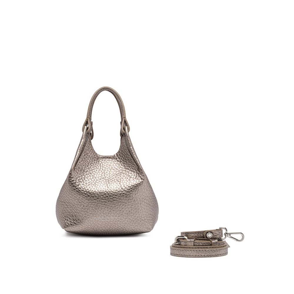 Bolso Mini Piel Dorado Gianni Chiarini Dua 