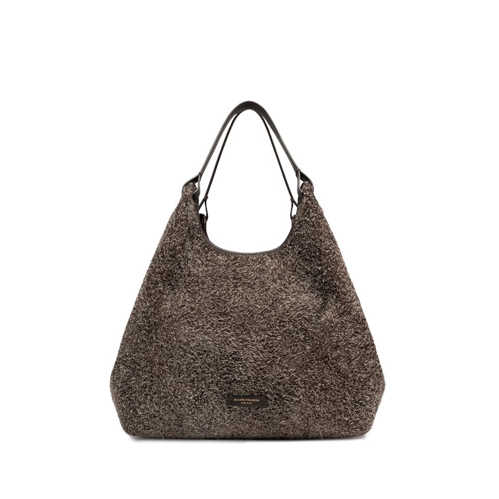 Bolso Marrón Maxi Piel Gianni Chiarini Dua