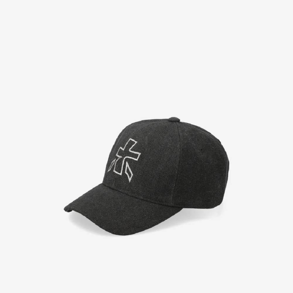 Gorra Premiata Logo Bordado Negro Ball