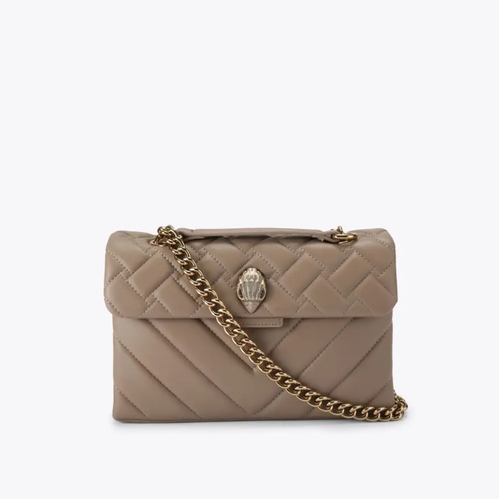 Bolso Kurt Geiger Kensington Bag Beige Cadena 