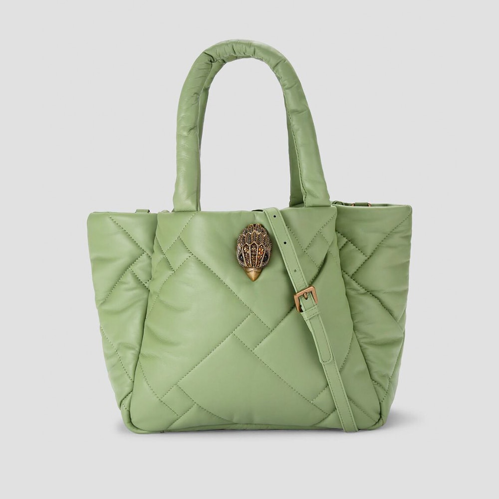 Bolso Shopper Verde Kurt Geiger Kensington Medium