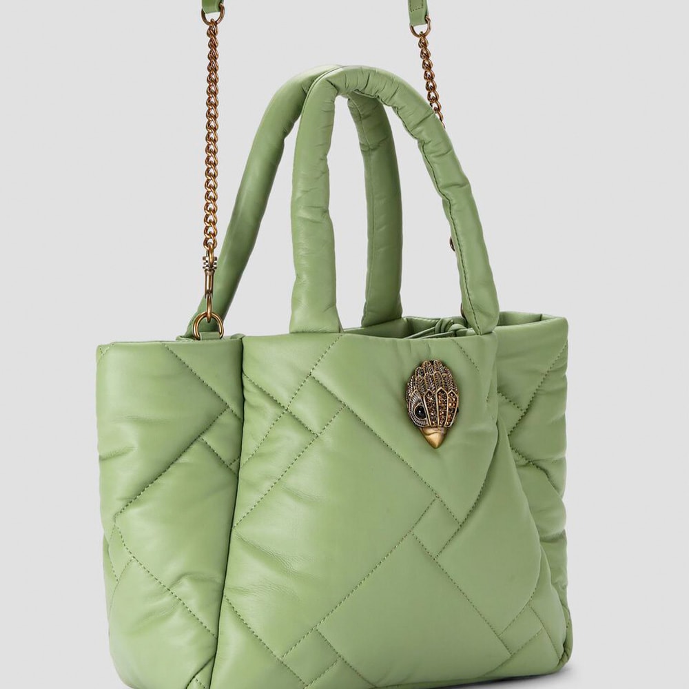 Bolso Kurt Geiger Kensington Soft Verde | Diseño Acolchado y Elegancia en Gallery Carrile foto 3