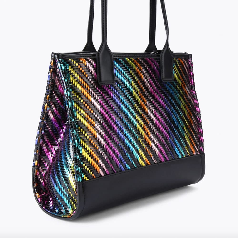 Bolso Mujer Kurt Geiger Shopper Rainbow Multicolor - Estilo y Capacidad para Cada Día foto 3