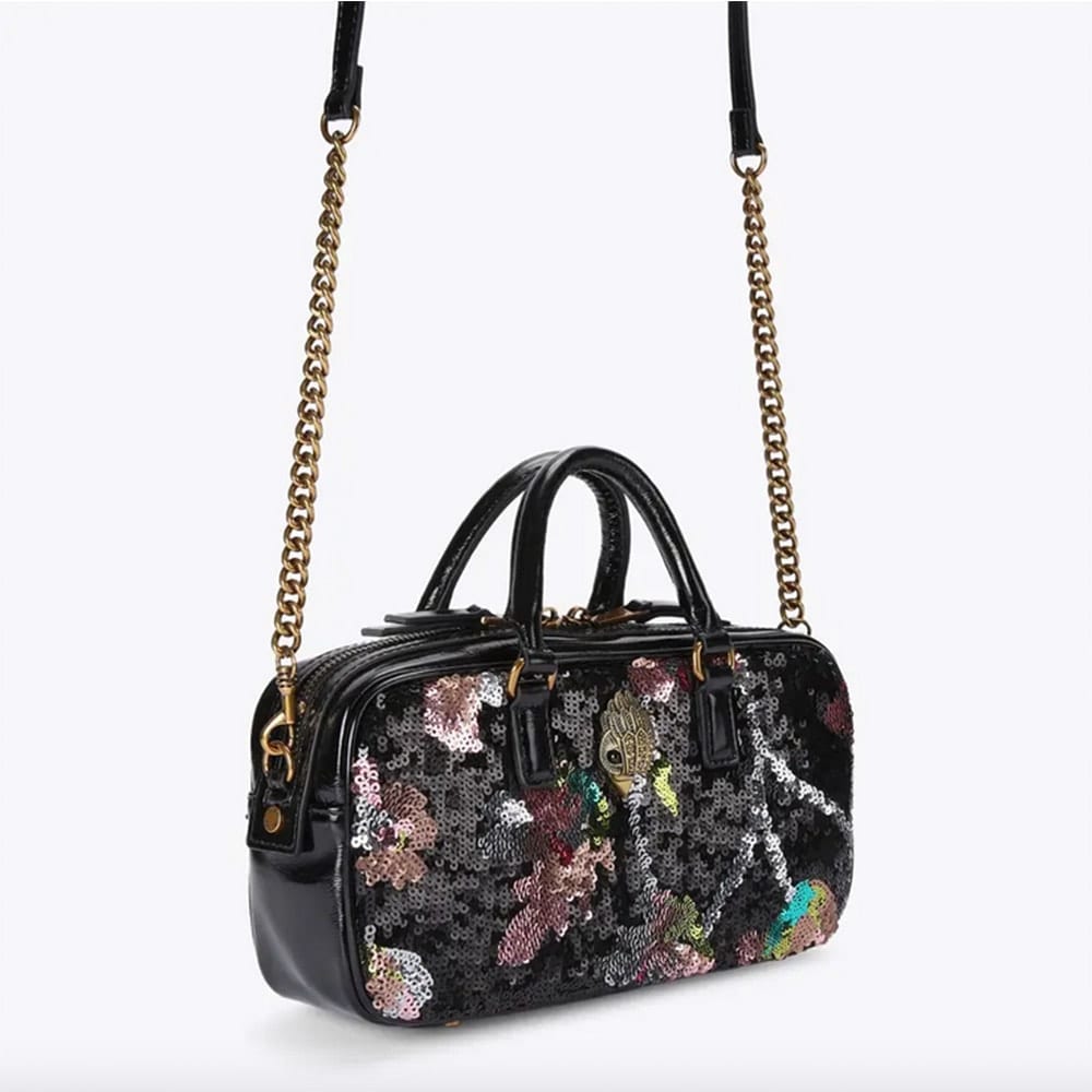 Bolso Kurt Geiger Mini Kensington con Lentejuelas Florales - Elegancia y Originalidad foto 3