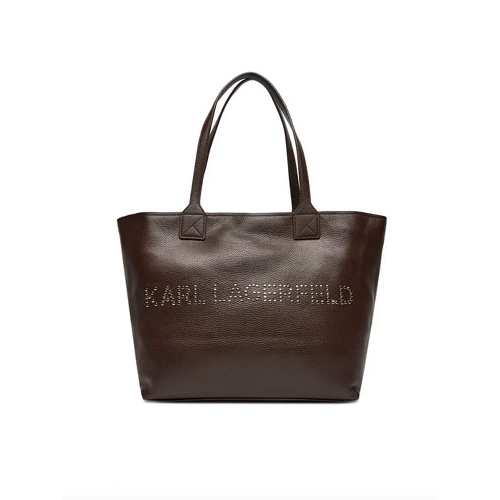 Bolso Tote Piel Marrón Karl Lagerfeld 245W3087