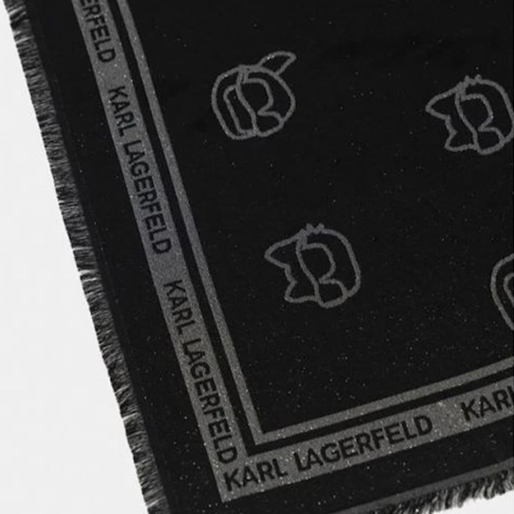 Foulard Karl Lagerfeld Negro | Complementos Exclusivos Karl Lagerfeld foto 2