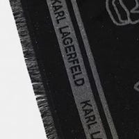 Foulard Karl Lagerfeld Negro | Complementos Exclusivos Karl Lagerfeld foto 6