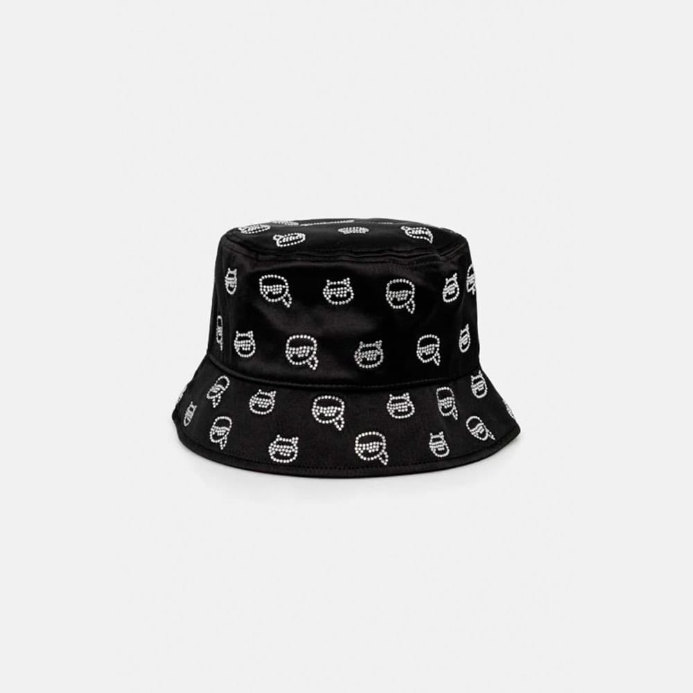 Gorro Karl Lagerfeld Detalles Brillantes Negro 246W3403