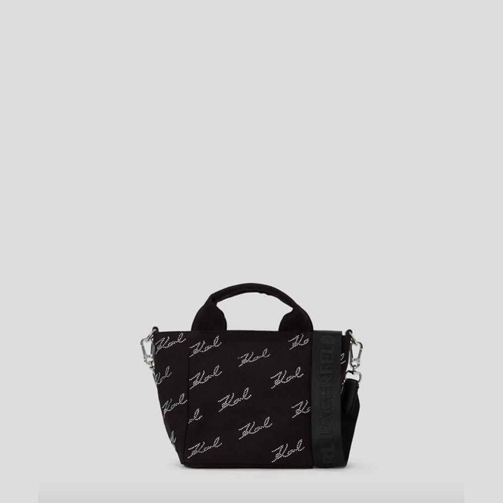 Karl Lagerfeld Bolso Negro Logos 246W3883