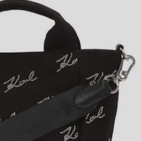 Bolso Karl Lagerfeld Negro | Diseño Exclusivo con Brillantes foto 6