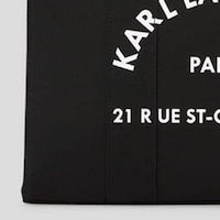 Compra el exclusivo Bolso Tote Karl Lagerfeld Rue St-Guillaume Negro  foto 7