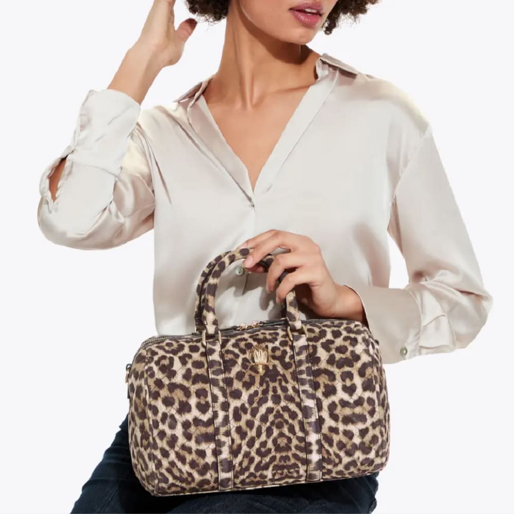 Bolso Kurt Geiger | Elegancia y estilo con estampado de leopardo foto 2