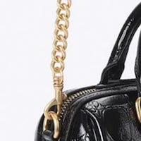 Bolso Mini Negro Kurt Geiger en Acabado Cocodrilo | Moda Exclusiva foto 7