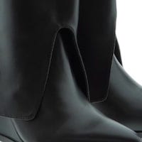 Botas Altas de Cuero Negro Bruno Premi | Elegancia y Estilo Italiano foto 5