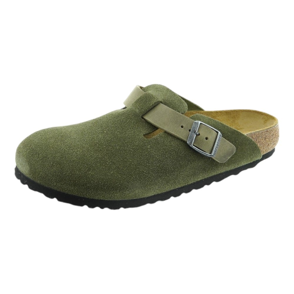 Zuecos Hombre Birkenstock Boston Taupe | Confort y Estilo | Carrile foto 3