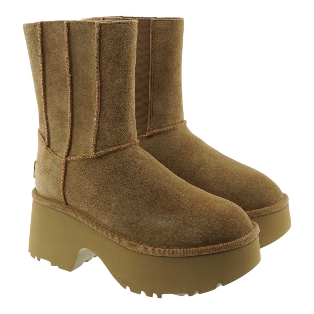 Botas Australianas Ugg Classic Twin Seam New Heights Cuero