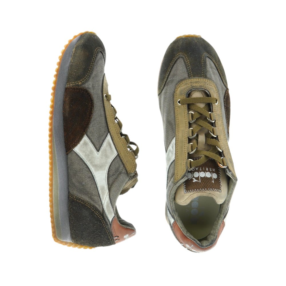 Zapatillas Diadora Heritage Hombre Cuero | Diseño Retro Exclusivo foto 2