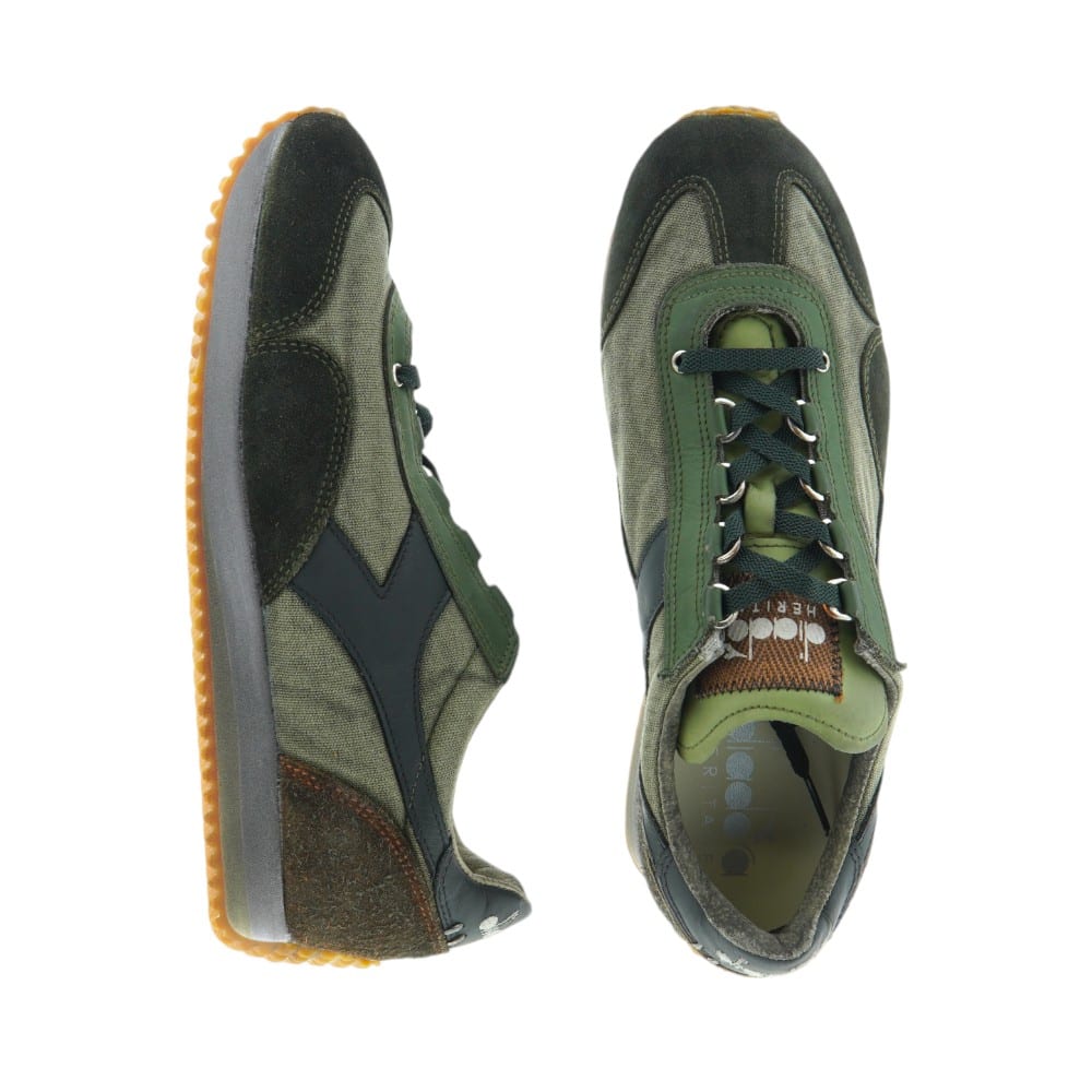 Zapatillas Diadora Hombre Verde Retro | Gallery Carrilé foto 2