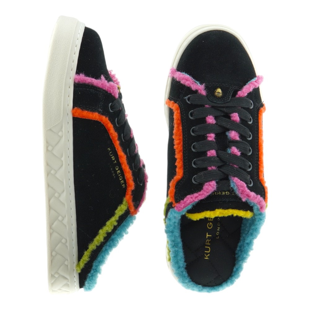 Mules Kurt Geiger Multicolor con Detalles en Peluche | Elegancia Casual | Gallery Carrile foto 2