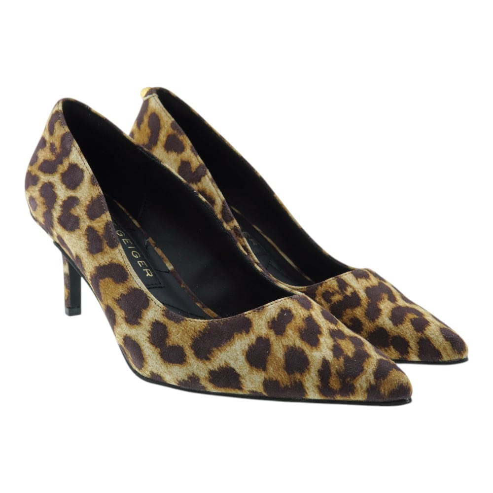 Zapato Tacón Leopardo Kurt Geiger Kensington Flex 