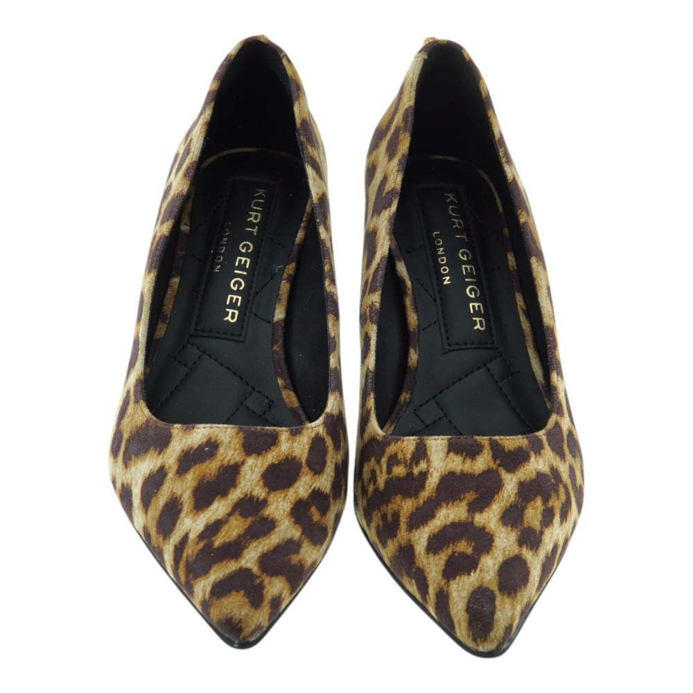 Zapatos tacón leopardo Kurt Geiger | Elegancia con un toque de audacia foto 2