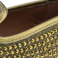 Slipper Mujer Kurt Geiger Oro con Cristales Brillantes | Exclusividad y Estilo foto 6