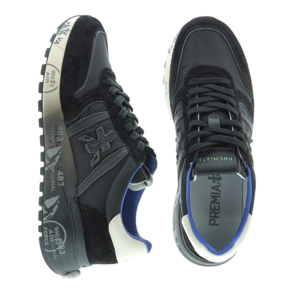 Zapatillas hombre Premiata Lander Black - Estilo y Comodidad Exclusiva foto 2