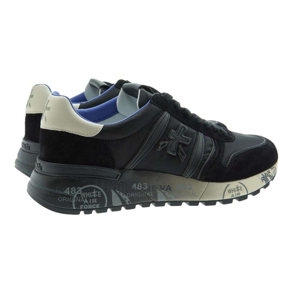 Zapatillas hombre Premiata Lander Black - Estilo y Comodidad Exclusiva foto 4