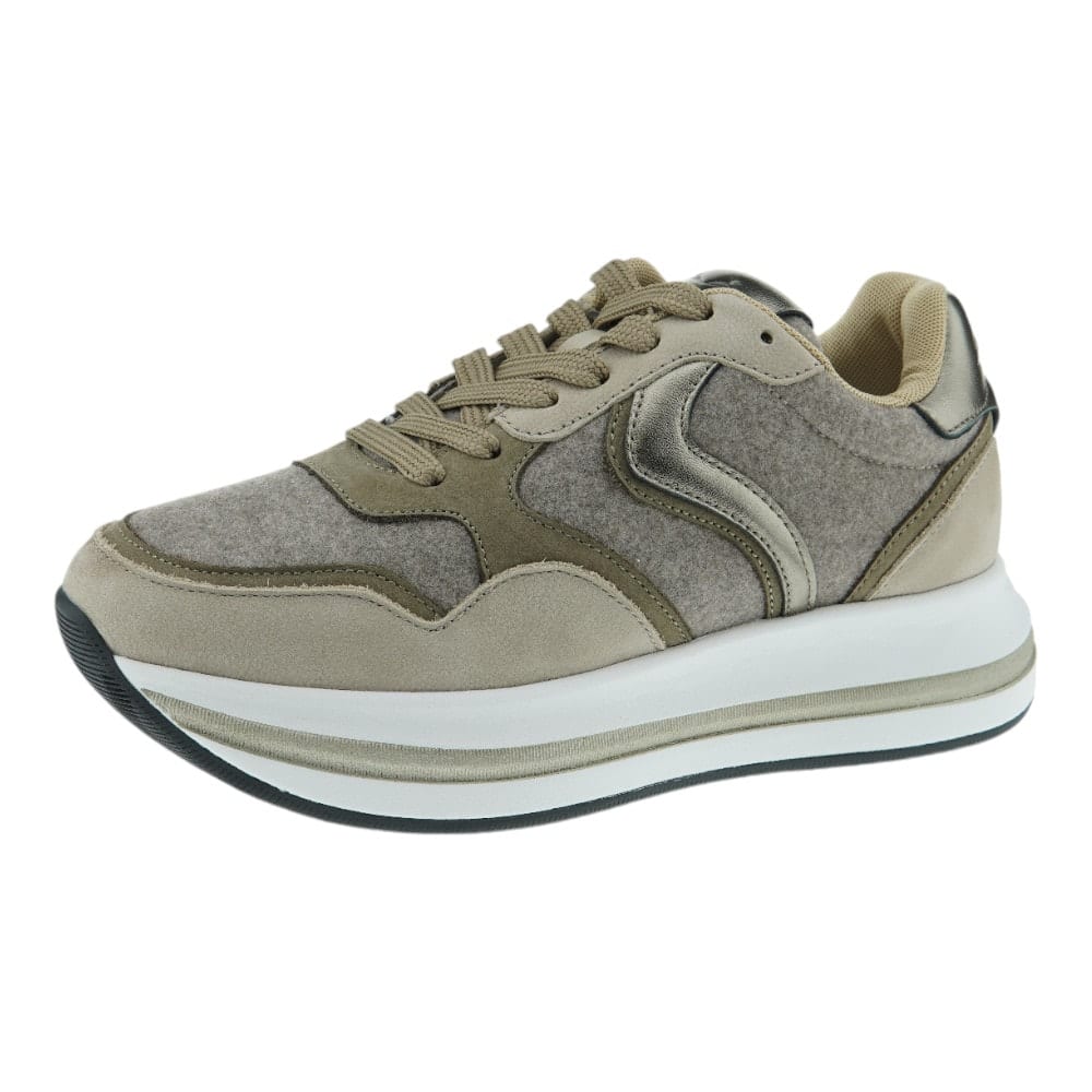 Zapatillas Mujer Voile Blanche Taupe y Gris | Gallery Carrile foto 3