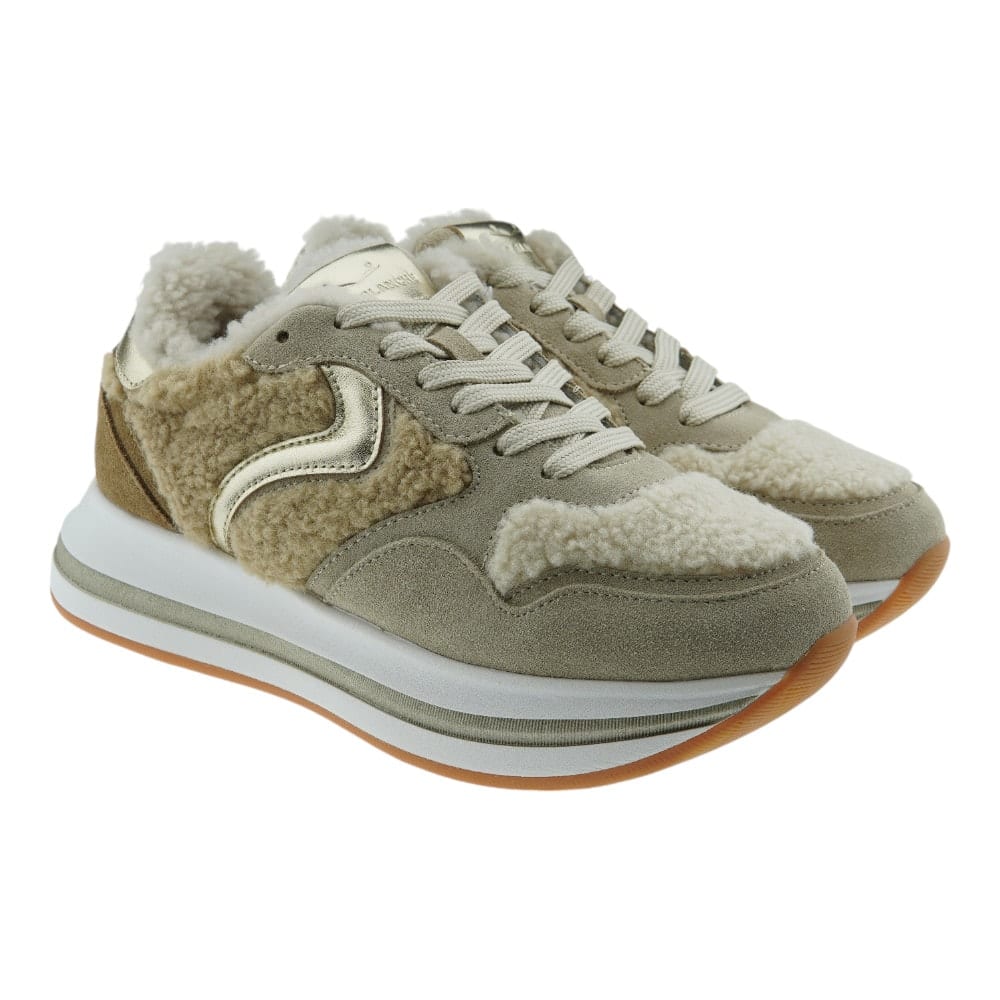 Voile Blanche Zapatillas Beig Pelo Melany Fur