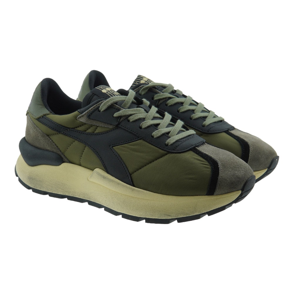 Zapatillas Diadora Hombre Piel Kaki Mercury Elite