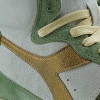 Zapatillas Diadora Mujer Altas Verde y Dorado | Gallery Carrilé foto 7