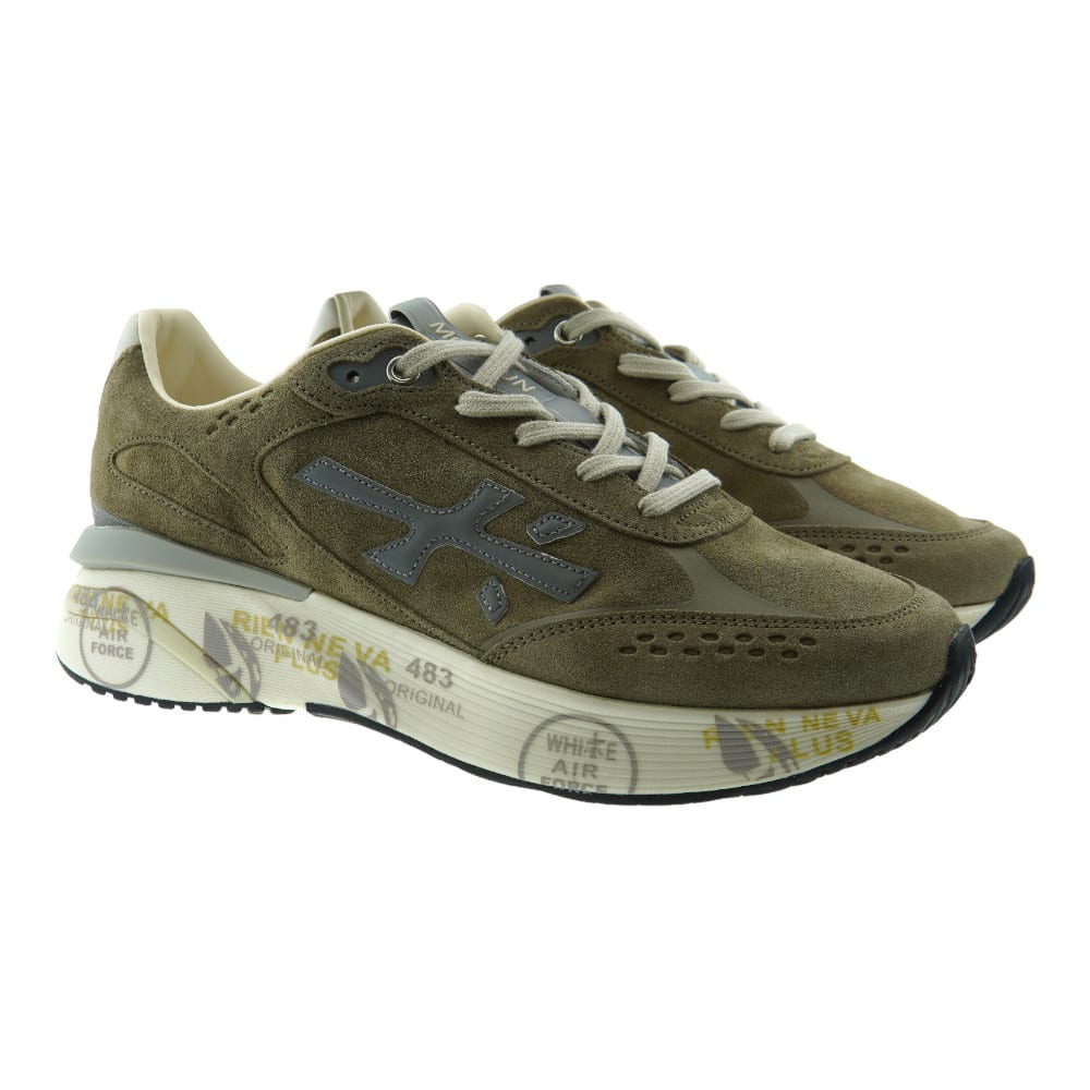 Zapatillas Cuero Hombre Casual Premiata Moerun 6891