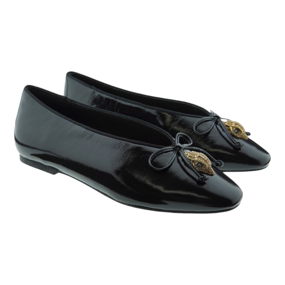 Francesitas Mujer Negras Kurt Geiger Broche Sloane Eagle