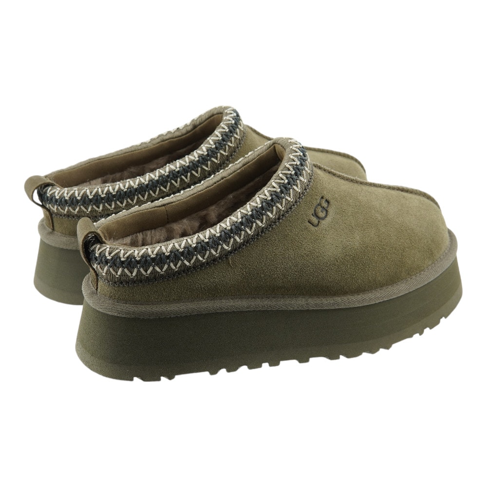 Zuecos Ugg Tazz para mujer en suede color marrón | Carrile foto 3