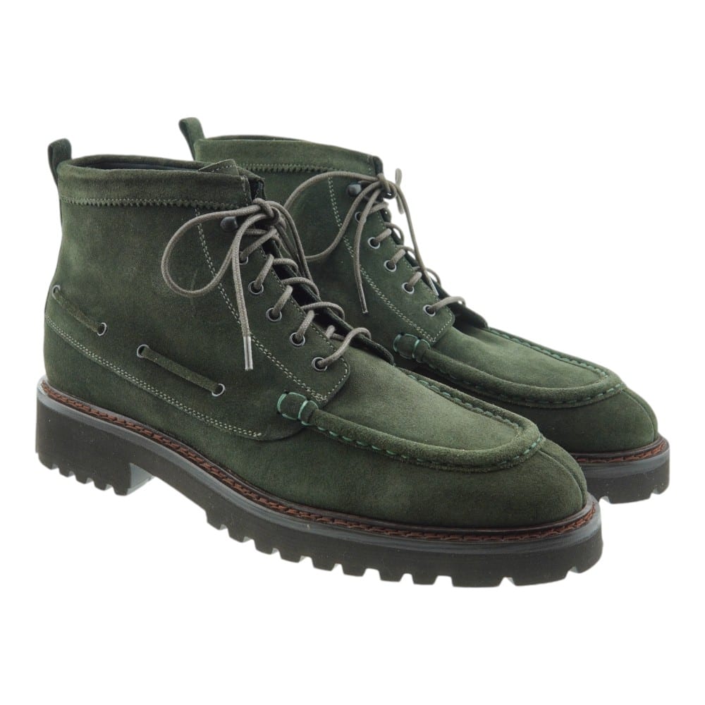 Botas hombre Calce ante verde X1714