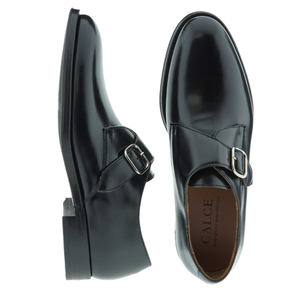 Zapatos Hebilla Calce Negro para Hombre - Elegancia y Comodidad foto 2