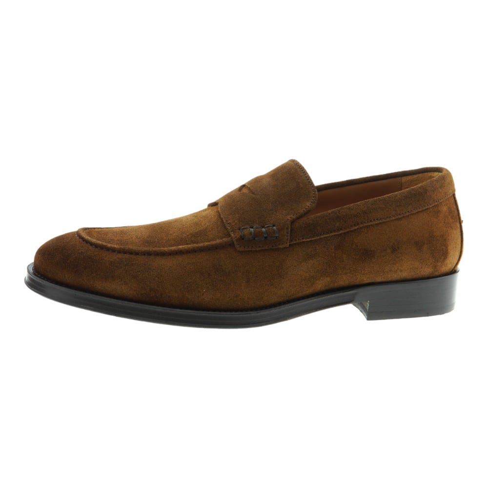 Mocasines Calce de Piel Ante Marrón para Hombre - Elegancia Casual y Comodidad foto 3